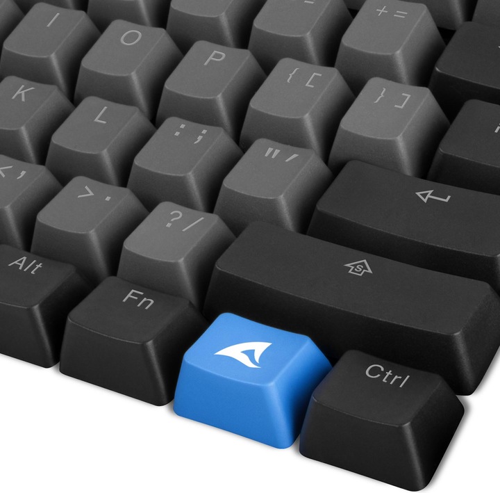Actual product image Sharkoon SAC20 S4 PBT ANSI US