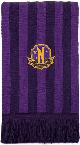 Actual product image Cinereplicas Wednesday: Nevermore Academy Scarf