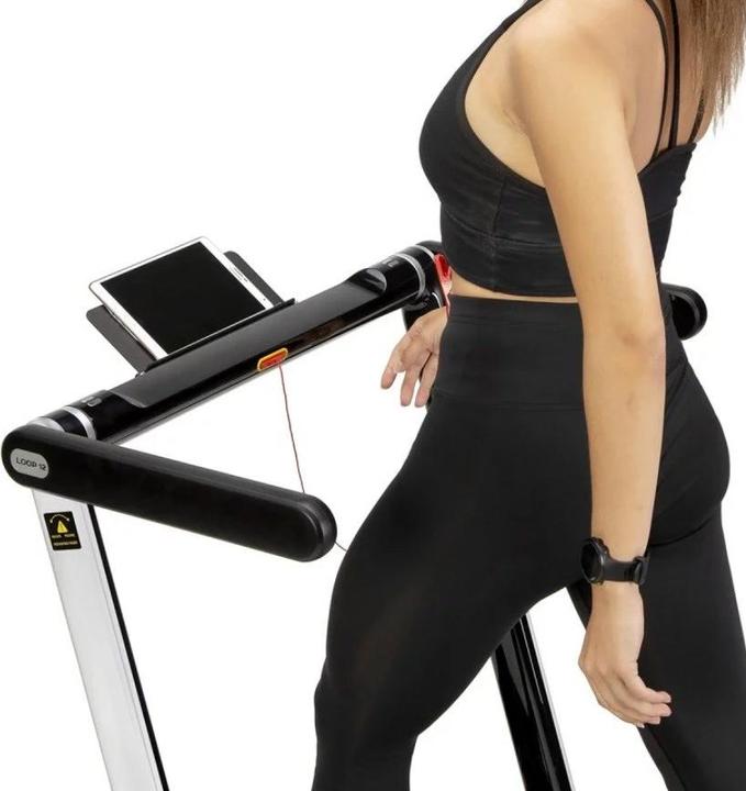 Produktbild HMS LOOP12 elektrisches Laufband 1-12 km/h grau