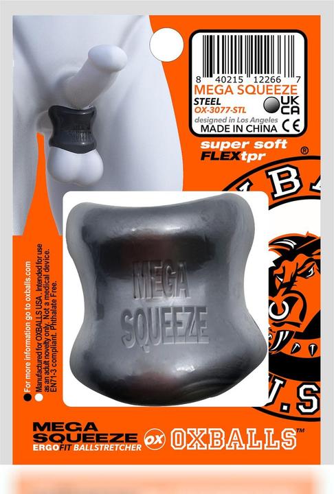 Produktbild Oxballs Mega Squeeze Ergofit Ballstretcher Steel (5.50 cm)