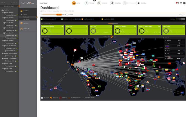 Actual product image SonicWall Analytics - Abonnement-Lizenz
