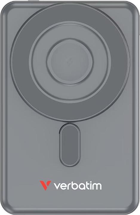 Produktbild Verbatim CnG 2C PB Wless 5000mAh Grey (5000 mAh, 20 W, 35.80 Wh)