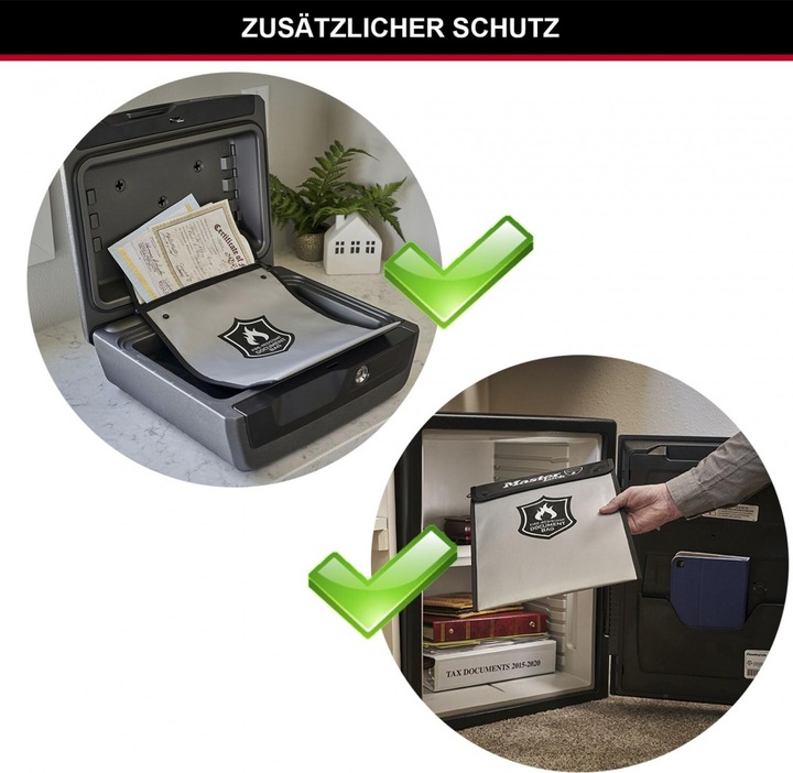 Immagine prodotto Master Lock Borsa portadocumenti resistente al fuoco