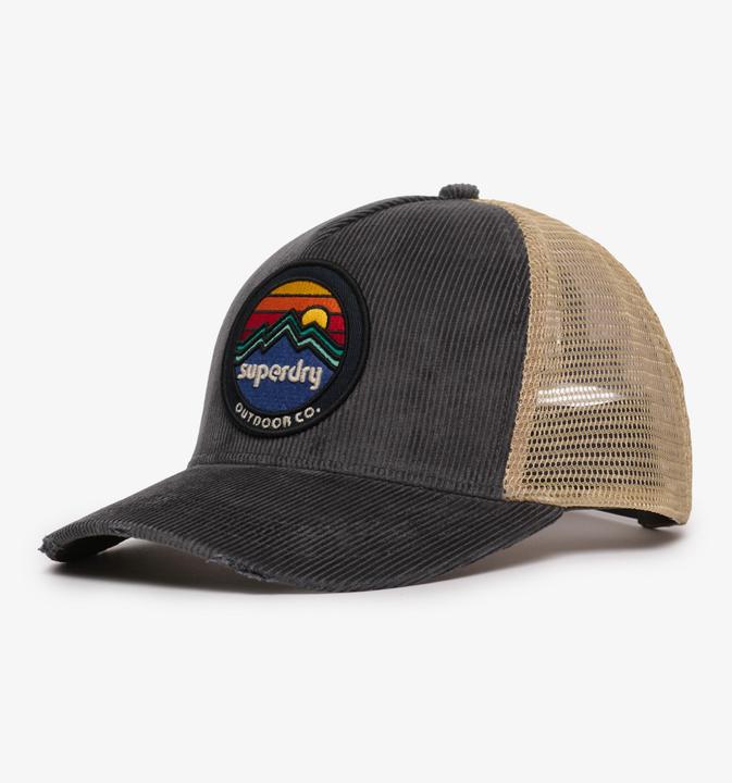 Produktbild Superdry Trucker-Kappe aus Cord und Mesh-Gewebe (One Size)