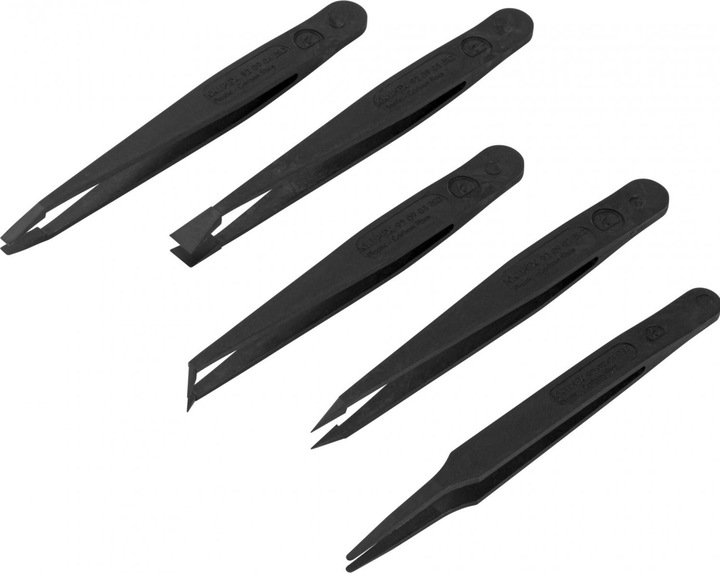 Immagine prodotto Knipex Set di pinzette in resina sintetica ESD