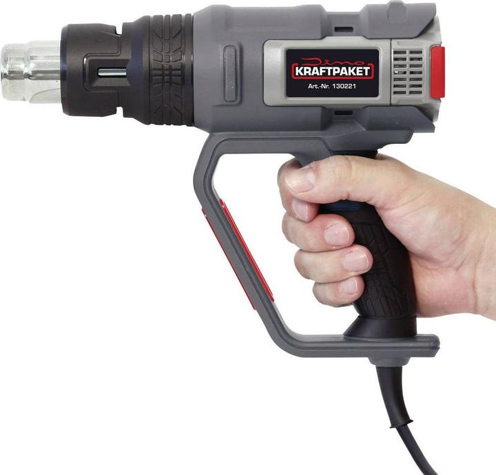 Actual product image Dino Hot air blower digital