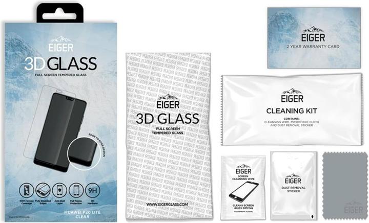 Produktbild Eiger Mountain Glass Clear Edge (1 Stk., Huawei P20 Lite)