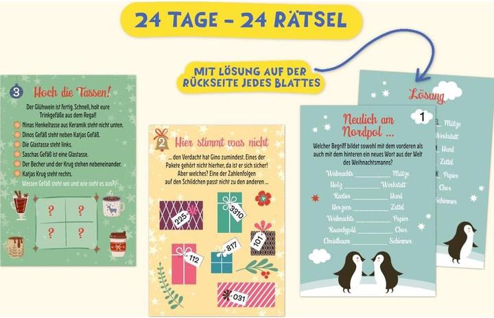 Image du produit Énigmes du calendrier de l'Avent