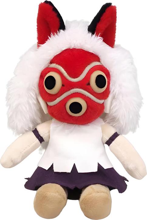 Sun Arrow Princess Mononoke - San with mask - soft toy (21 cm)