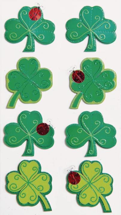 Image du produit Heyda Sticker motif trèfle (8 Autocollants)