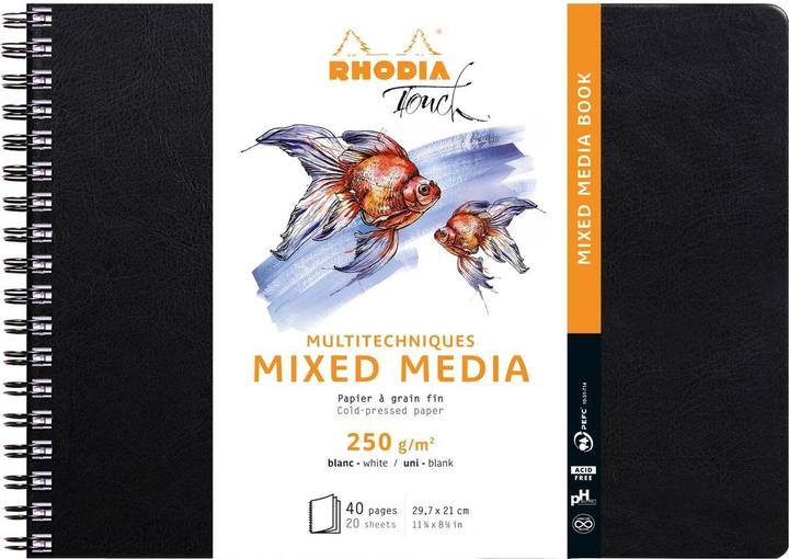 Rhodia Touch Mixed Media Book (Hardcover)