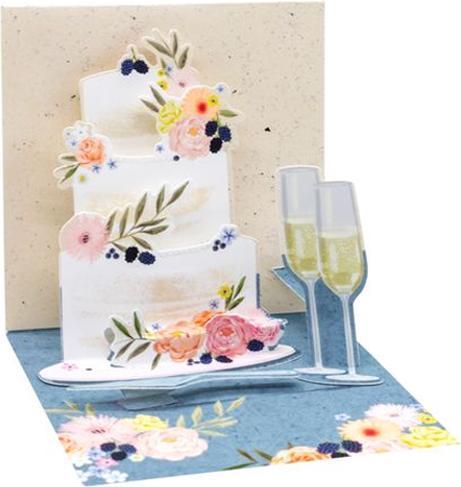 Produktbild Up with paper Karte Pop-Up Card mit Kuchen-Motiv
