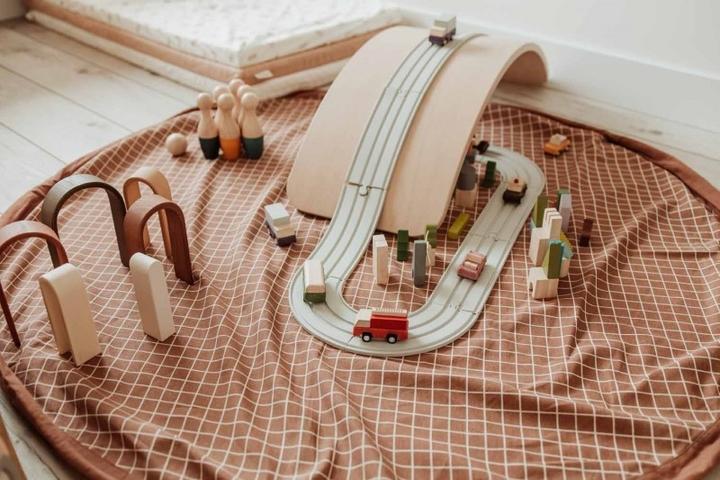 Immagine prodotto play&go Stampa Griglia organica marrone (140 cm)