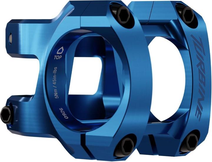 Race Face Turbine Stem, 35.0mm, 32mm, 0°, blue (32 mm)