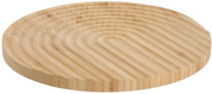 Zeller Present Topfuntersetzer Bambus ø 25x1.5 cm (1x, Pan coaster)