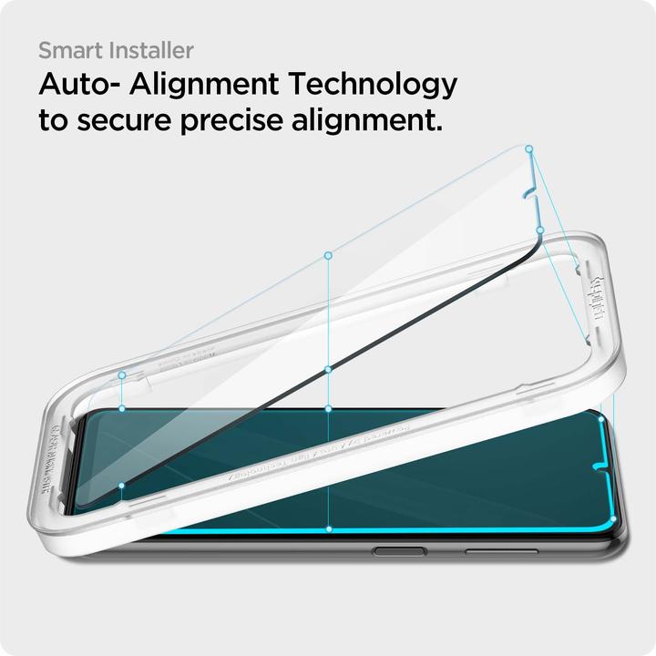 Actual product image Spigen TEMPERED GLASS ALM GLAS.TR 2 PACK GALAXY A13 4G (2 pcs., Samsung Galaxy A13)
