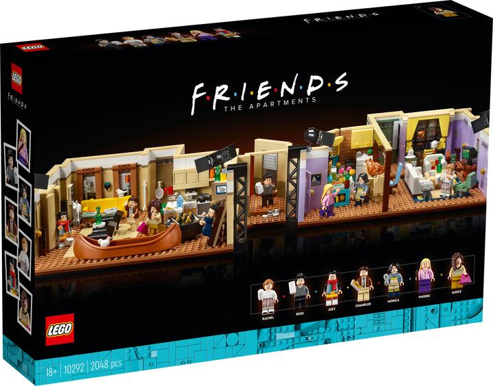 Productafbeelding LEGO Vrienden Appartementen (10292, LEGO Vrienden, LEGO Zeldzame Sets)