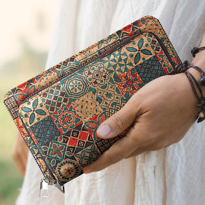 Actual product image Avizar CorkMosaic cork bag