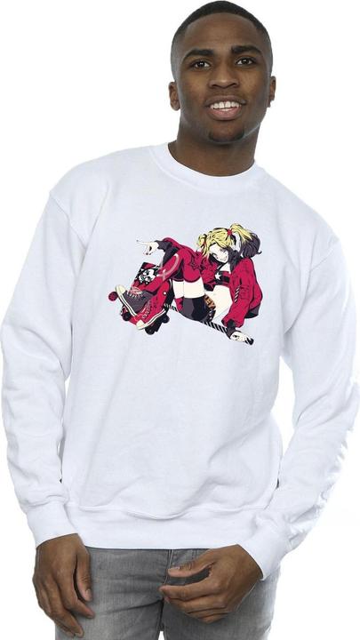 Produktbild Harley Quinn Rollerskates Baumwolle Sweatshirt (5XL)