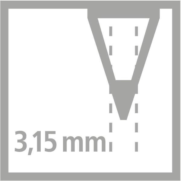 Produktbild STABILO Schreiblernbleistift EASYgraph, H„rtegrad: B, orange (3.15 mm, B, 1 x)
