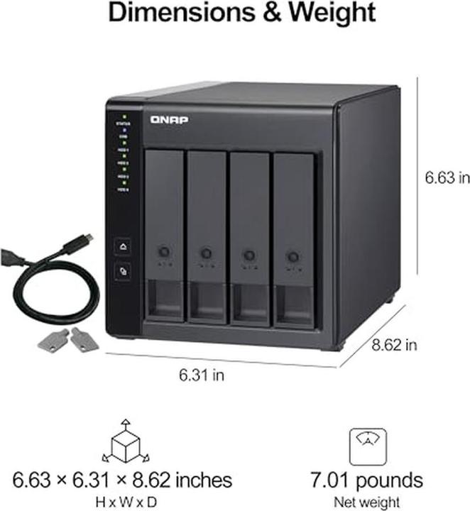 Actual product image QNAP TR-004 Expansion Unit