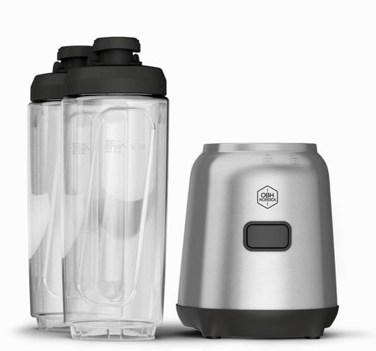 Produktbild OBH Nordica Mix & Move Blender 2 x 0,6l. 300 W (LH15FDS0) (300 W)