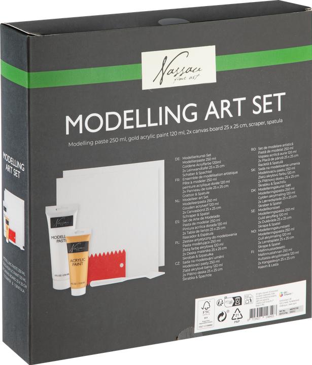 Image du produit Nassau - Modelling art set - incl paste 250 ml & 1 scraper (AR0767/GE)