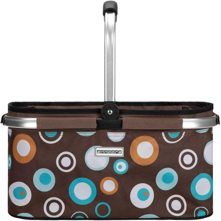 Immagine prodotto Anndora Cestino Retro 22 Litri Marrone Azzurro