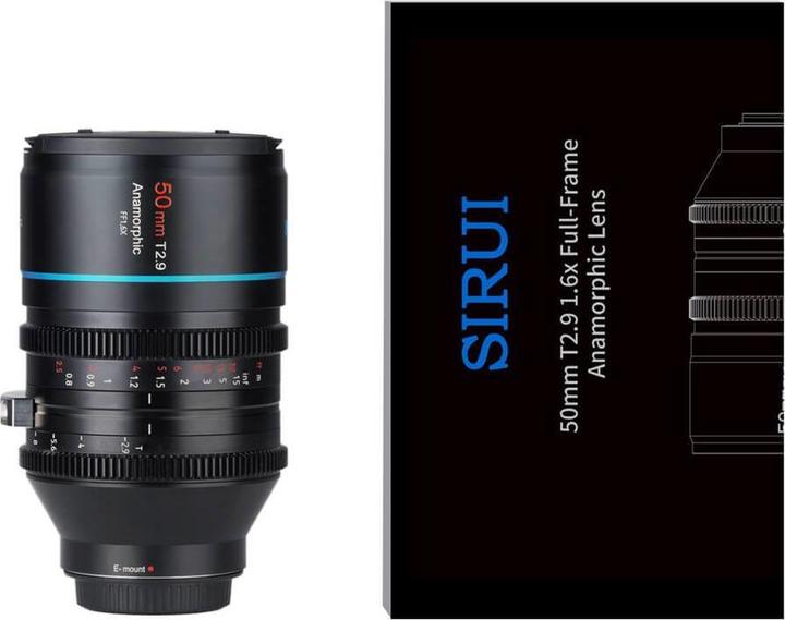 Produktbild Sirui Venus 50mm T2.9, Sony E (Sony E, Vollformat)