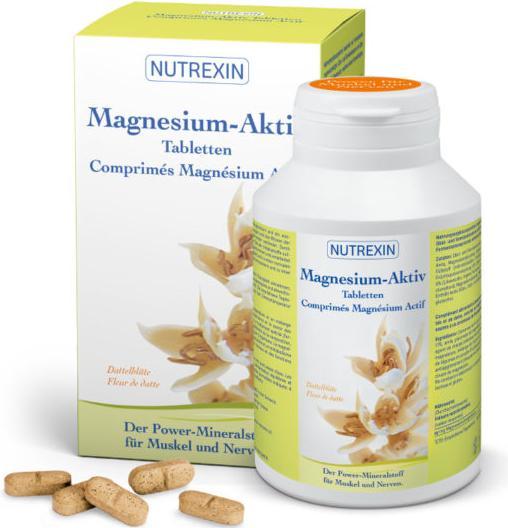 Actual product image Nutrexin Magnesium active (240 Piece, Pills, 276 g)