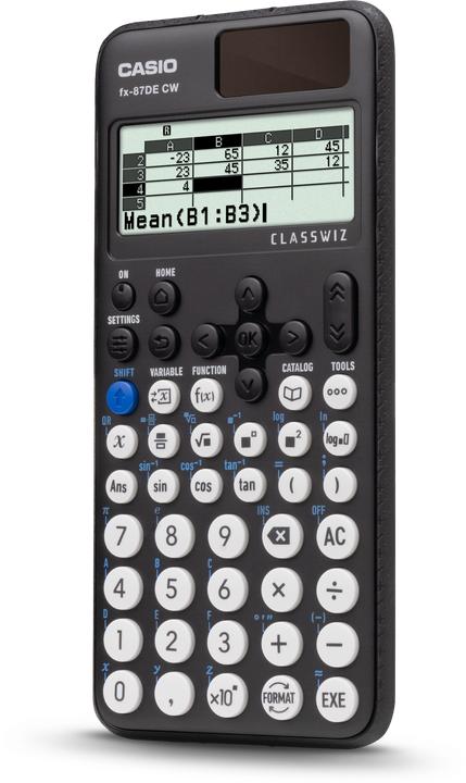 Image du produit Casio FX-87DE CW (Piles, Cellules solaires)