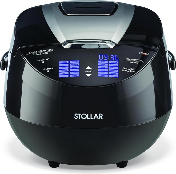 Actual product image Stollar The Multi Cooker BMC650 English menu