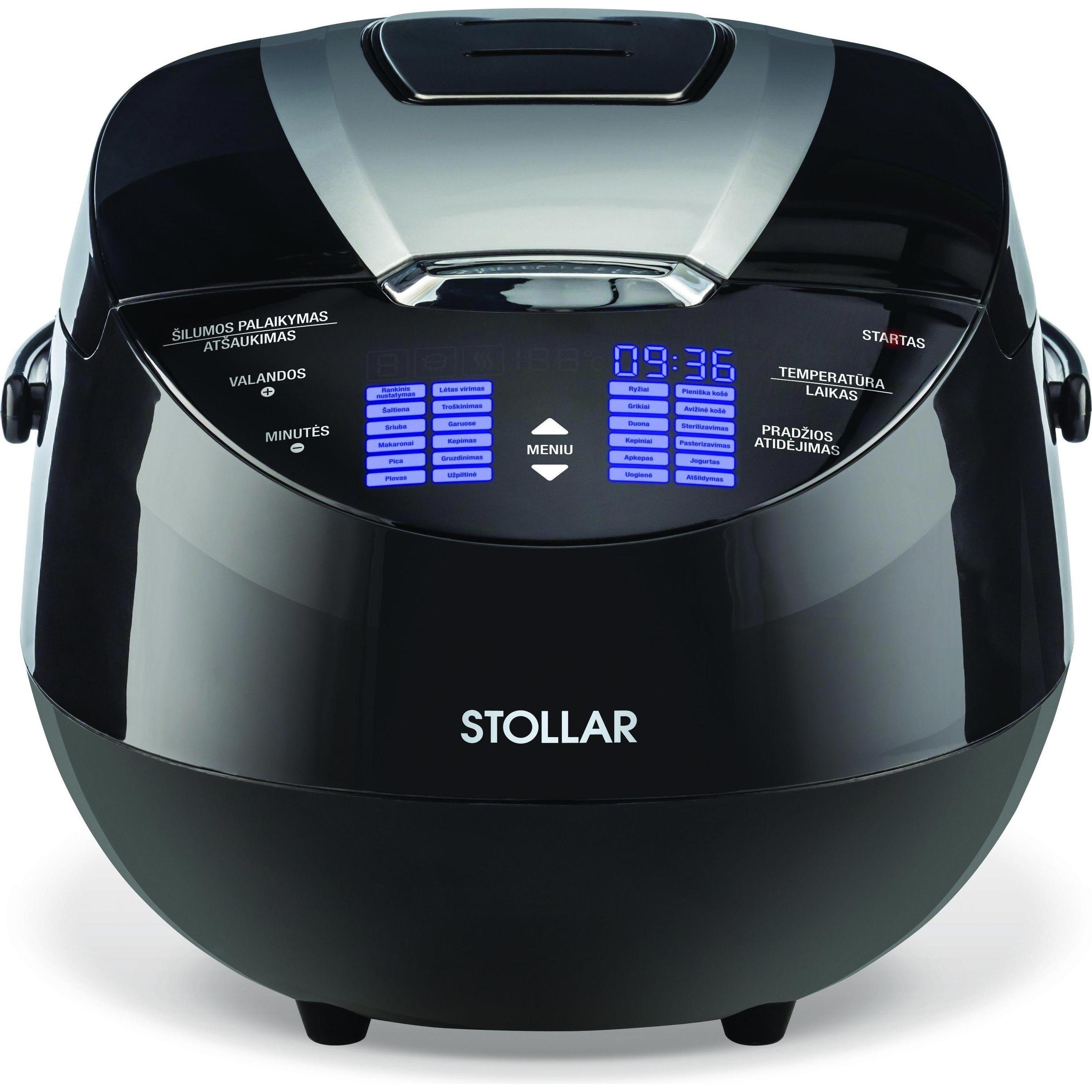 Stollar The Multi Cooker BMC650 English menu, Dampfgarer + Reiskocher