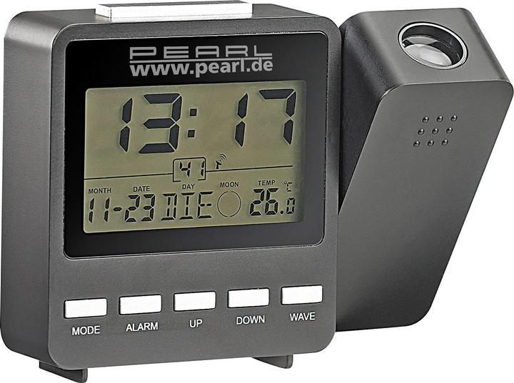 Actual product image Pearl Radio projection alarm clock
