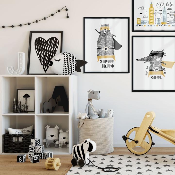 Produktbild Trenddeko Bärenstarker Superheld (30 x 40 cm)