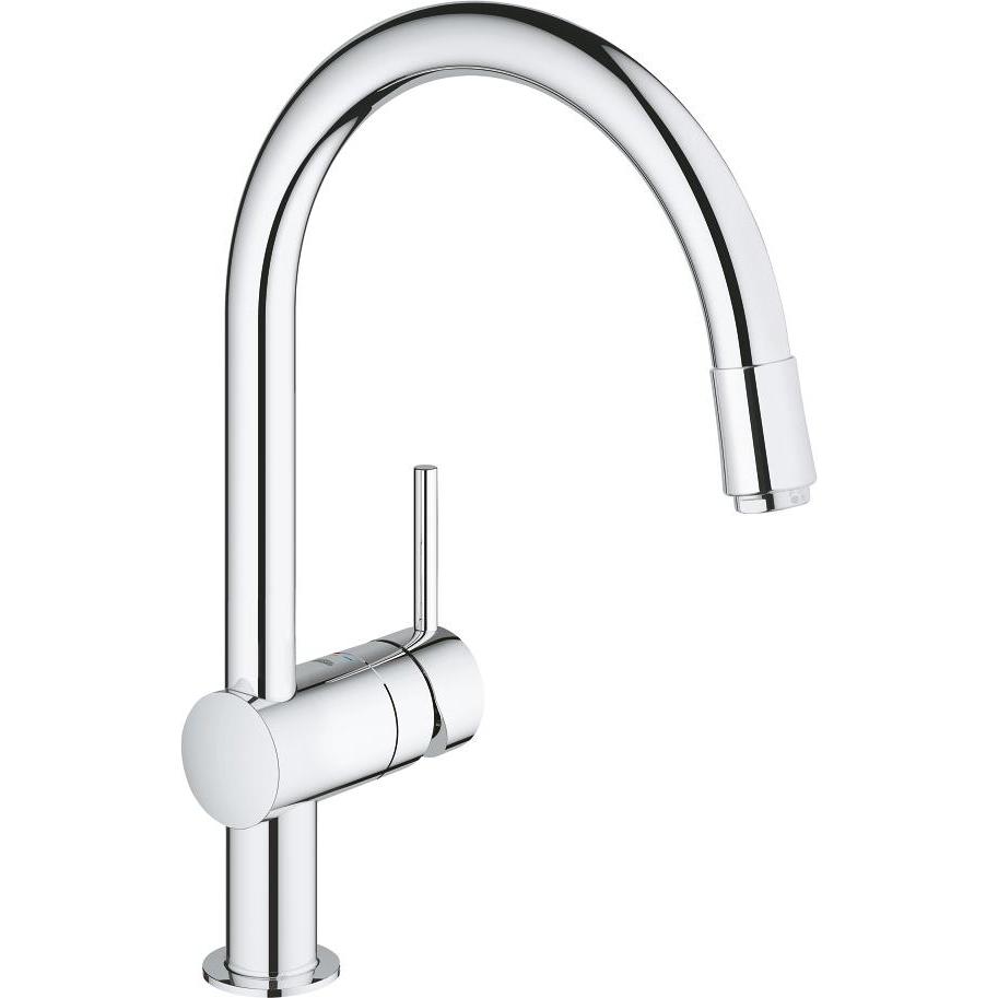 Grohe, Küchenarmatur, Küchenarmatur mit Handbrause Minta chrom glänzend 32918000