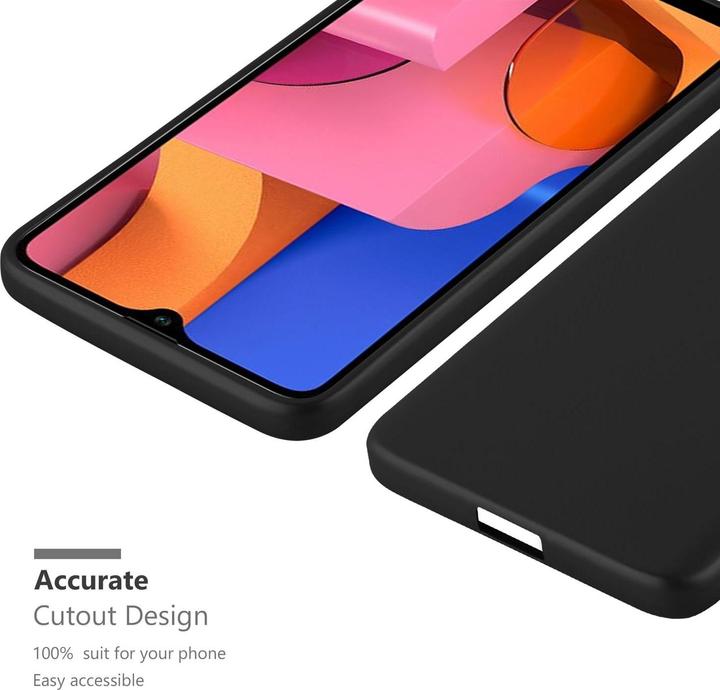 Actual product image Cadorabo TPU Matt Metallic Cover (Samsung Galaxy A20s)