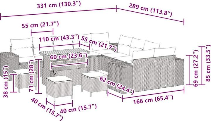 Produktbild vidaXL Maxence