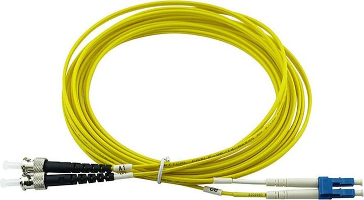 Produktbild BlueOptics CAB-SMF-ST-LC-2 kompatibles LC-ST Singlemode Patchkabel 2 Meter (2 m)