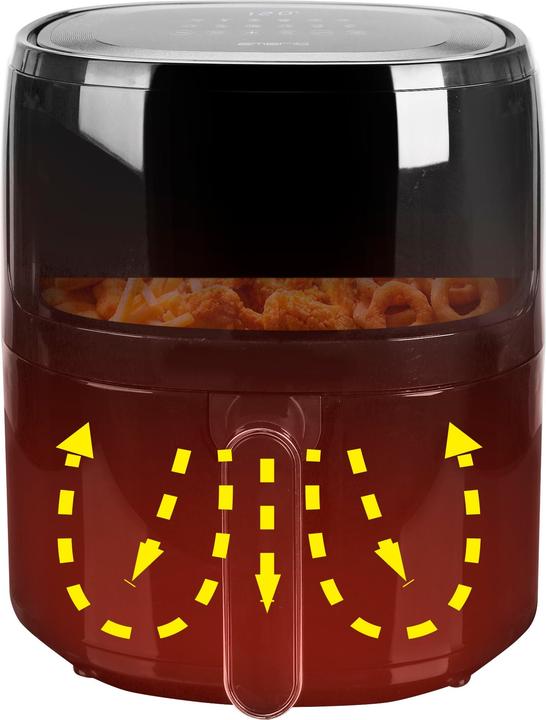 Immagine prodotto Emerio Friggitrice ad aria calda, Smart Fryer, 5L, nero, cool t