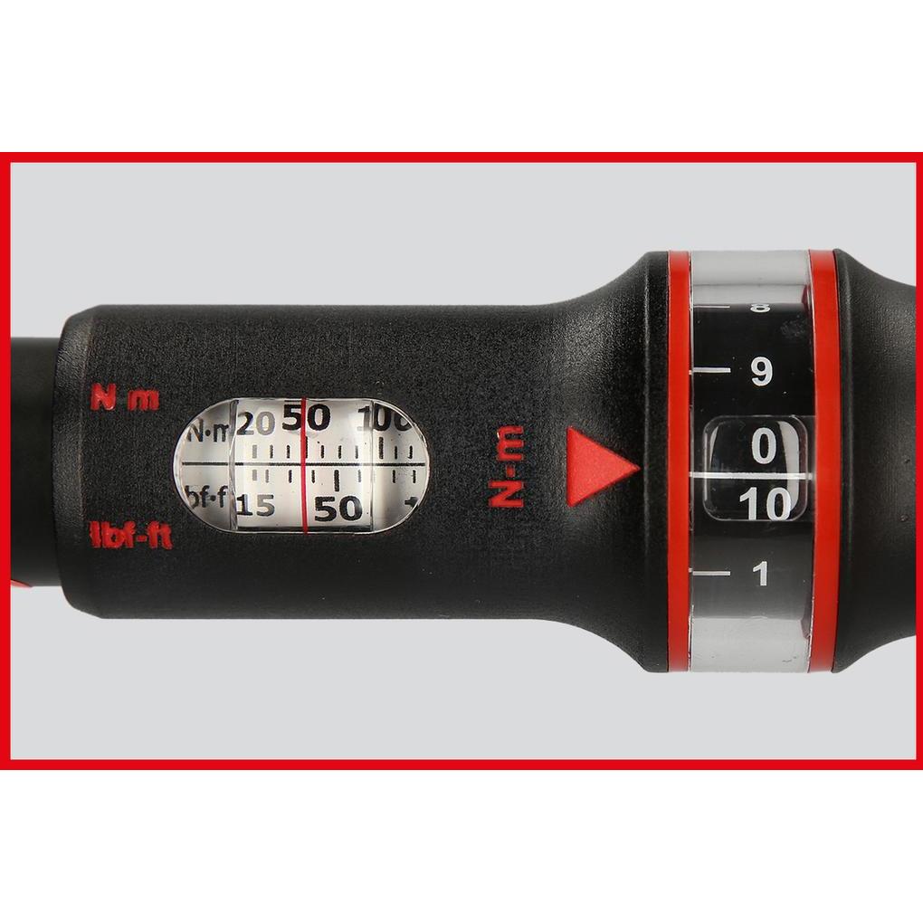 Thumbnail - KS Tools, Drehmomentschlüssel, ERGOTORQUEprecision Einsteck-Drehmomentschlüssel, 9x12 mm, 10-50 Nm (10 Nm, 50 Nm)