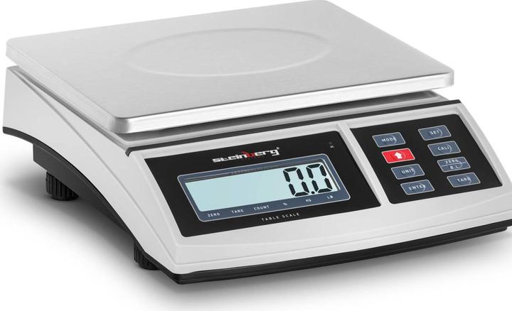 Produktbild Steinberg Tischwaage Feinwaage Präzisionswaage Küchenwaage Digital Akku LCD 30 kg / 1 g