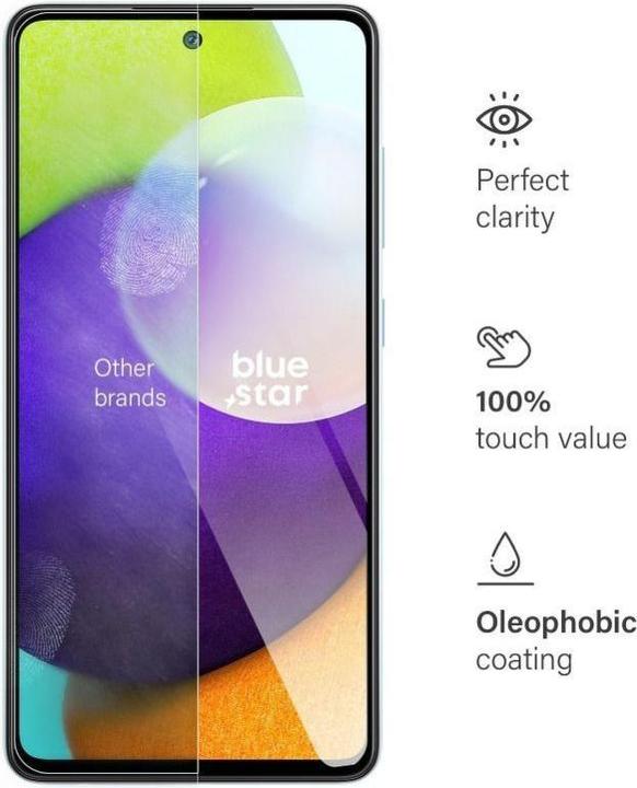 Immagine prodotto Vetro temperato per Samsung Galaxy A52 4G / 5G (9H, 0,33mm) - Compatibile, in blister (1 pz., Samsung Galaxy A52)