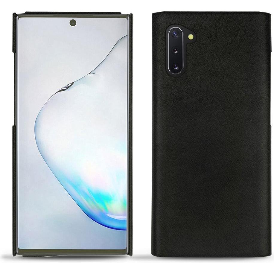 Noreve Lederschutzhülle (Samsung Galaxy Note 10), Smartphone Hülle, Schwarz