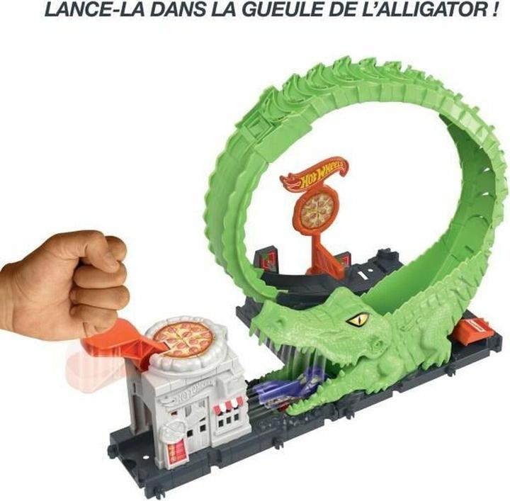 Actual product image Hot Wheels City Gator Loop Attack
