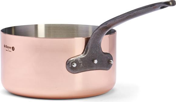 Image du produit de Buyer Casserole Inocuivre avec poignée en fonte (20 cm, Casserole, Acier inoxydable, Cuivre)