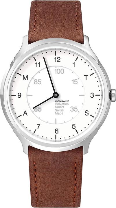 Produktbild Mondaine Helvetica No1 Regular Smart (Analoguhr, Hybrid Uhr, Swiss Made, 40 mm)