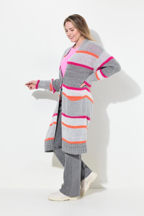 Produktbild Laurasøn Long Strickjacke, Knopfverschluss, Langarm, Taschen (M)