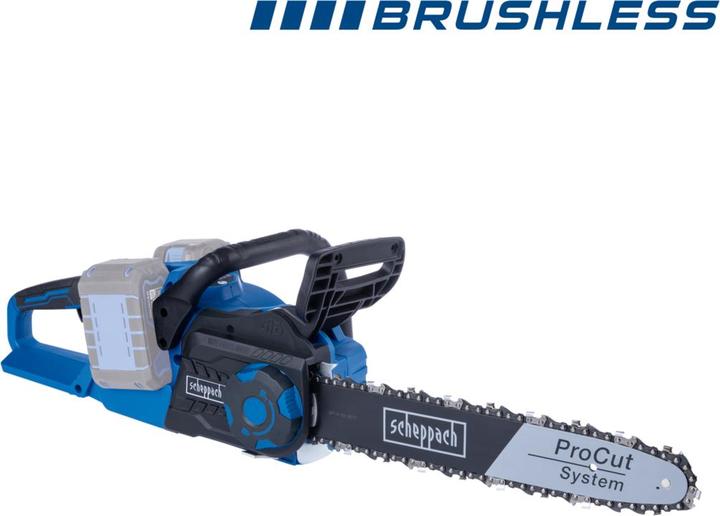 Produktbild Scheppach BC-CS355Duo-X (Akku Kettensäge)