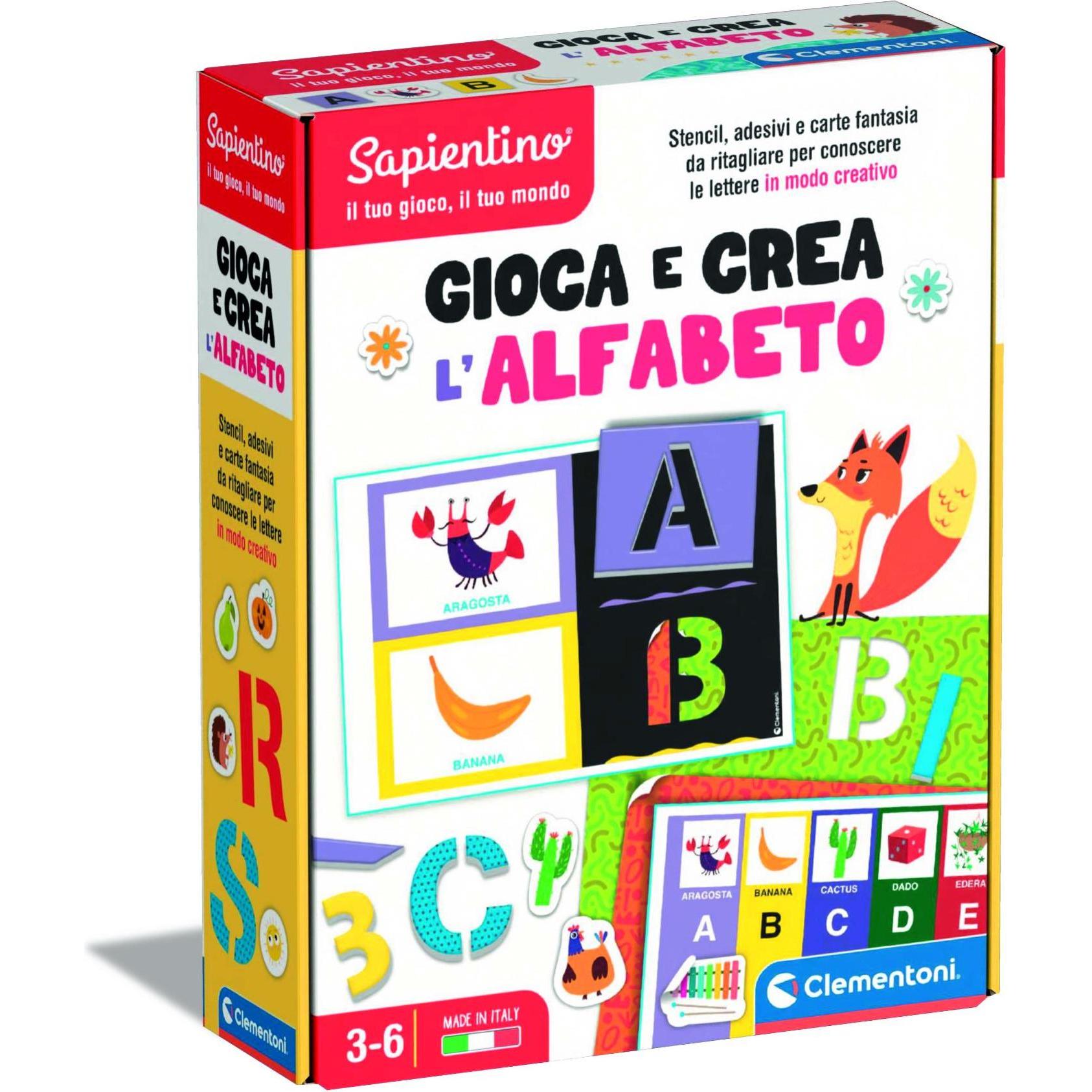 Clementoni Sapientino - Play and Create: the Alphabet